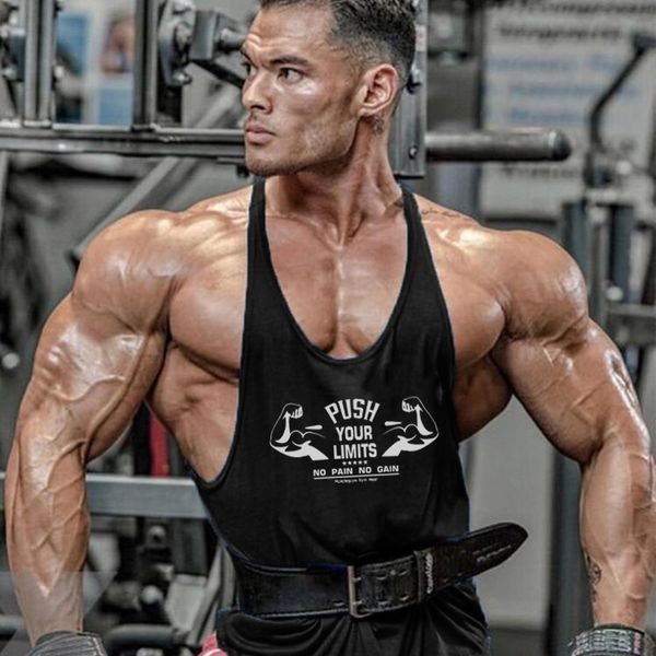 men' tank pakaian olahraga bermerek muscleguys atasan kaus oblong binaraga pria fitness stringer singlet tanpa lengan katun latihan 2, White;black
men' tank pakaian olahraga bermerek muscleguys atasan kaus oblong binaraga pria fitness stringer singlet tanpa lengan katun latihan 2, White;black