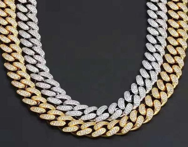 12mm classic diamond cuban miami chain link necklaces mens hiphop iced out jewelry7195356, Silver
12mm classic diamond cuban miami chain link necklaces mens hiphop iced out jewelry7195356, Silver