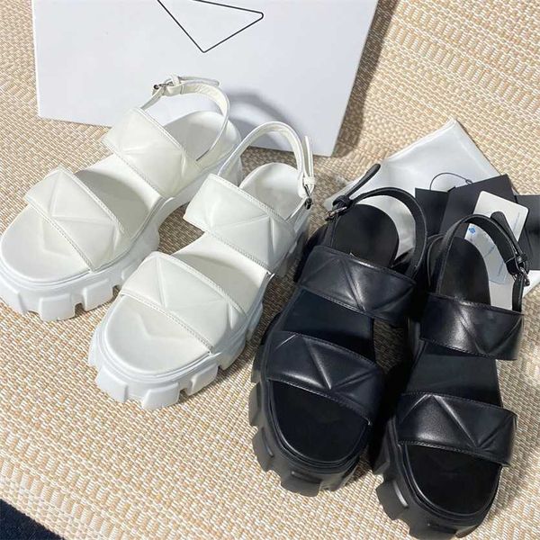 women chunky sole sandals triangle logo monolith sandal summer shoes quilted strap dad slippers leather black white slider ladies platform s
women chunky sole sandals triangle logo monolith sandal summer shoes quilted strap dad slippers leather black white slider ladies platform s