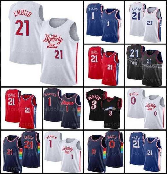 Philadelphias 76er Basketball Jersey Mens 3 6 Joel Embiid James Harden Tyrese Maxey 21 1 0 Allen Iverson, Men jersey
Philadelphias 76er Basketball Jersey Mens 3 6 Joel Embiid James Harden Tyrese Maxey 21 1 0 Allen Iverson, Men jersey