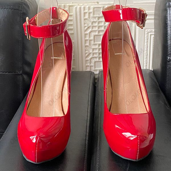 olomm handmade women spring pumps hidden platform ankle strap stiletto heels round toe pretty red party shoes us size 5-20, Black
olomm handmade women spring pumps hidden platform ankle strap stiletto heels round toe pretty red party shoes us size 5-20, Black