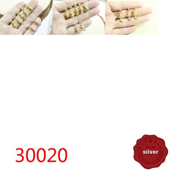 30020 european and american earring jewelry s925 sterling silver fashion personality punk hip-hop personality gilded cross flower letter cla, Golden
30020 european and american earring jewelry s925 sterling silver fashion personality punk hip-hop personality gilded cross flower letter cla, Golden