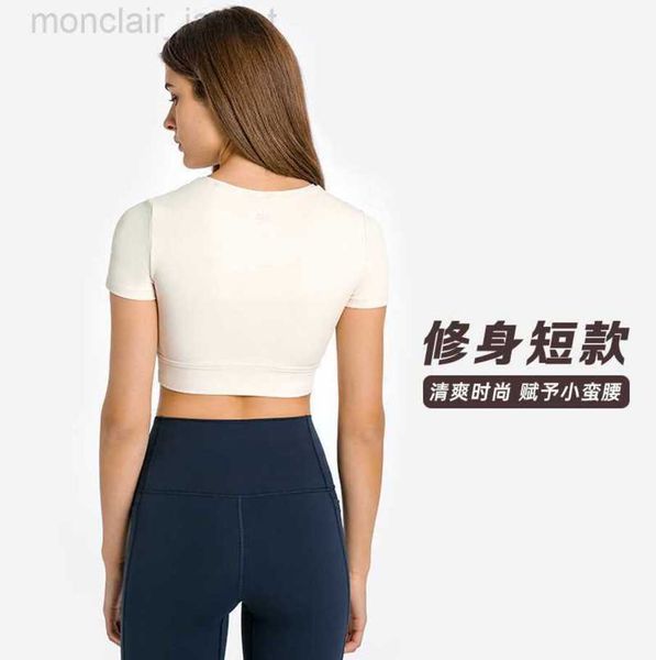 desginer alo yoga t shirt spring/summer short fit round neck sports women's sports built-in chest pad short sleeve fitness suit 23ssa, White
desginer alo yoga t shirt spring/summer short fit round neck sports women's sports built-in chest pad short sleeve fitness suit 23ssa, White