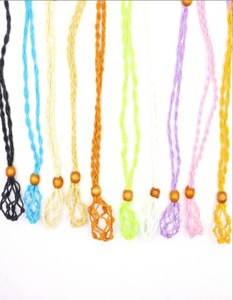 handmade rope knot net gemstone stone holder necklace multi color choice9853625, Silver
handmade rope knot net gemstone stone holder necklace multi color choice9853625, Silver