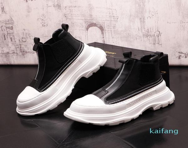 2022men039s fashion leather boots autumn new thicksoled lightweight high boots hightrend casual white chelsea loafers4528826, Black
2022men039s fashion leather boots autumn new thicksoled lightweight high boots hightrend casual white chelsea loafers4528826, Black