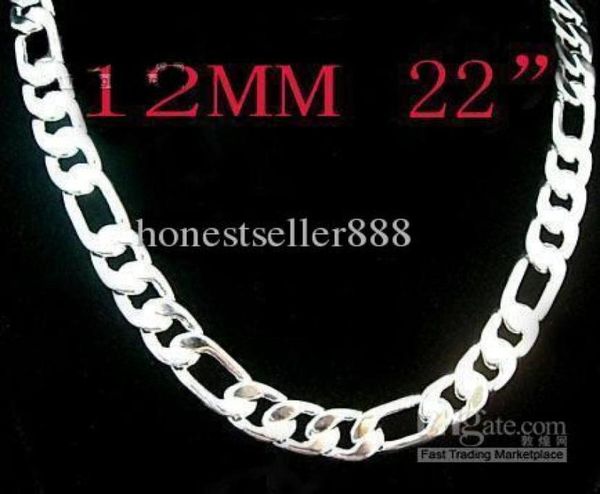 1pcs 925 silver figaro chain necklace 12mm 22inch0123459070122
1pcs 925 silver figaro chain necklace 12mm 22inch0123459070122