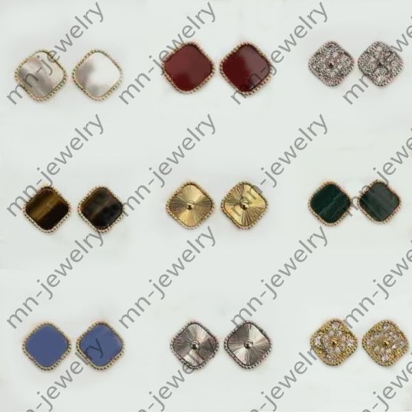 vintage 4/four leaf clover charm stud earrings back mother-of-pearl silver 18k gold plated agate for women&girls valentine's mother, Golden;silver
vintage 4/four leaf clover charm stud earrings back mother-of-pearl silver 18k gold plated agate for women&girls valentine's mother, Golden;silver