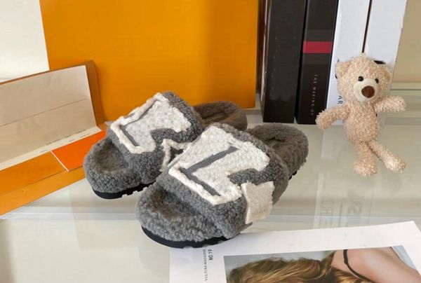 luxury designers women letter slippers ladies wool slides winter fur fluffy furry letters sandals warm comfortable fuzzy girl flip flop slip, Black
luxury designers women letter slippers ladies wool slides winter fur fluffy furry letters sandals warm comfortable fuzzy girl flip flop slip, Black