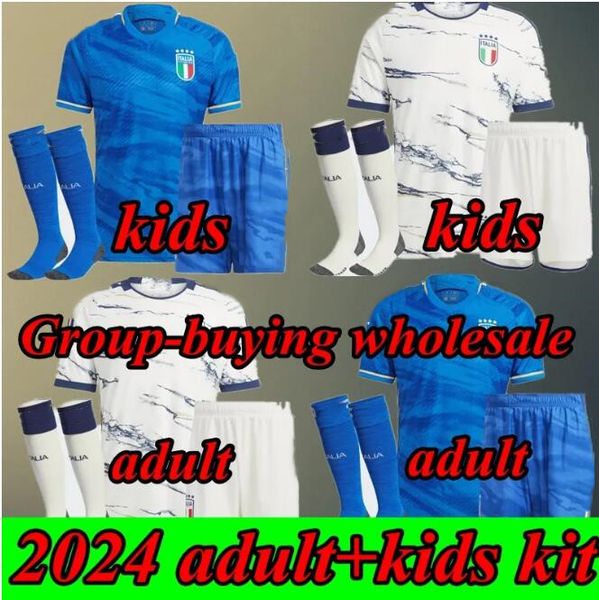 2023 soccer jerseys 23 24 verratti chiesa gnonto football shirt t lorenzo pinamonti politano grifo kids kit uniform group-buying wholesale, Black
2023 soccer jerseys 23 24 verratti chiesa gnonto football shirt t lorenzo pinamonti politano grifo kids kit uniform group-buying wholesale, Black