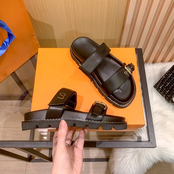 designer womens sandals platform slippers printed alphabet adjustable ankle buckle outdoor beach shoes belt hardware metal buckle casual sho, Black
designer womens sandals platform slippers printed alphabet adjustable ankle buckle outdoor beach shoes belt hardware metal buckle casual sho, Black