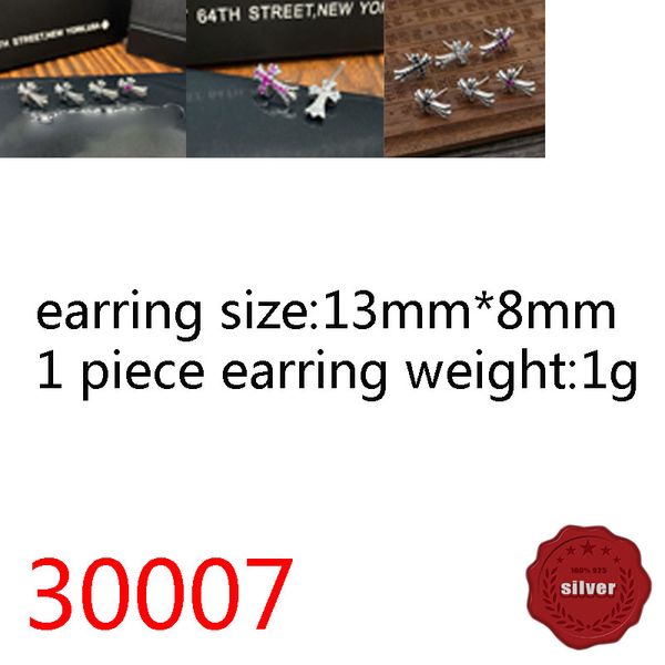 30007 european and american earring jewelry s925 sterling silver fashion personality punk hip-hop personality diamond inlaid cross flower ho, Golden
30007 european and american earring jewelry s925 sterling silver fashion personality punk hip-hop personality diamond inlaid cross flower ho, Golden