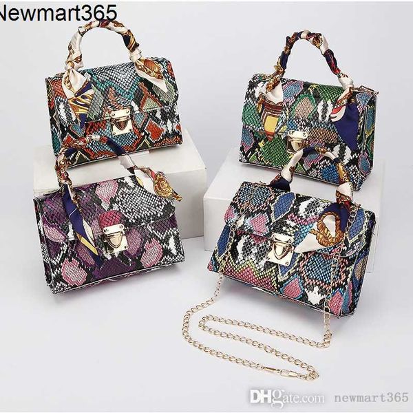 new colorful snake scarf handbag pu chain single shoulder cross small square bag trendy women's bags
new colorful snake scarf handbag pu chain single shoulder cross small square bag trendy women's bags