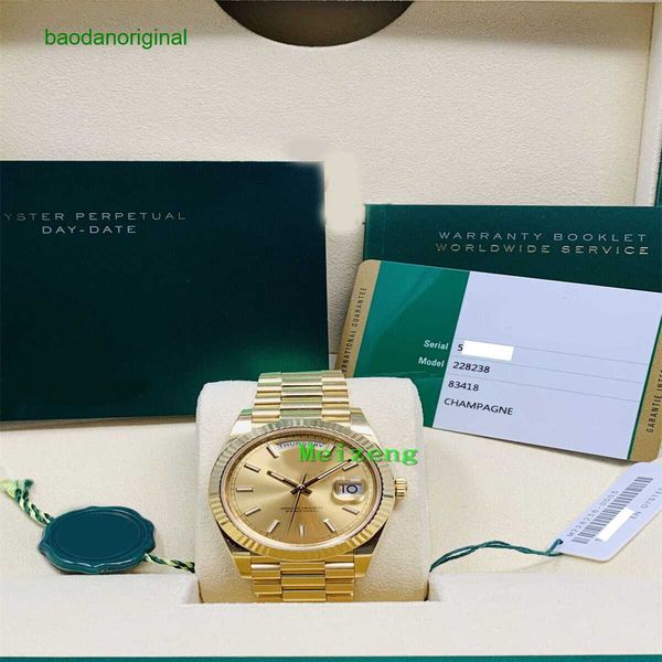 luxury wristwatch brand new daydate president 40mm champagne dial ref 228238 full set kcup ucep, Slivery;golden
luxury wristwatch brand new daydate president 40mm champagne dial ref 228238 full set kcup ucep, Slivery;golden