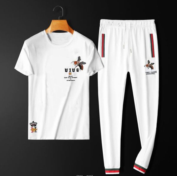 men's tracksuits 2023 summer new men's sportswear short-sleeved t-shirt trousers casual two-piece mens clothes mens set, Gray
men's tracksuits 2023 summer new men's sportswear short-sleeved t-shirt trousers casual two-piece mens clothes mens set, Gray