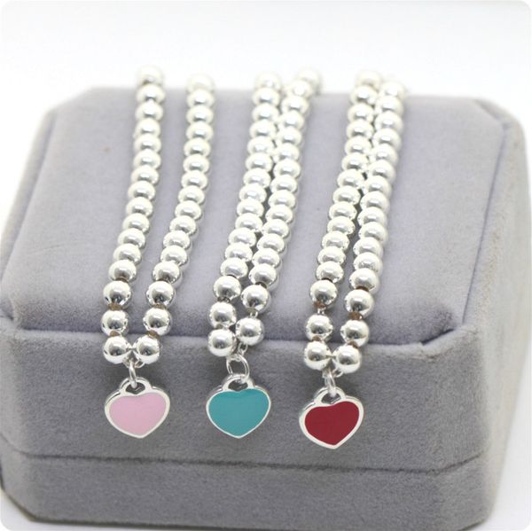 chain bracelets for women love heart bracelet designer jewelry silver red blue pink titanium chain adjustable luxury brand bracelet necklace, Golden;silver
chain bracelets for women love heart bracelet designer jewelry silver red blue pink titanium chain adjustable luxury brand bracelet necklace, Golden;silver