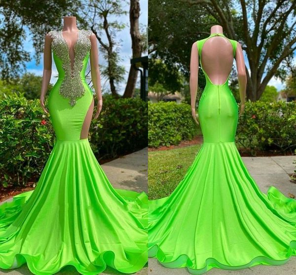 green burgundy mermaid evening dresses for women beaded crystals rhinestone deep v neck sweep train formal birthday celebrity pageant party, Black;red
green burgundy mermaid evening dresses for women beaded crystals rhinestone deep v neck sweep train formal birthday celebrity pageant party, Black;red