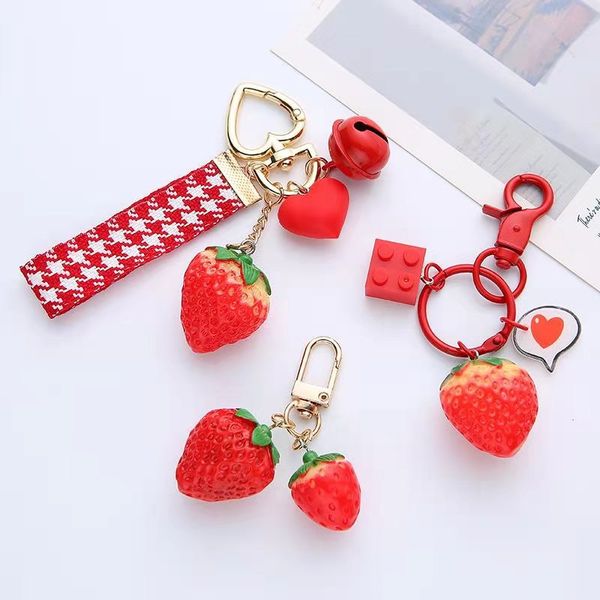 cute girl ladies strawberry keychain pendant personality female creative car bag keychains hanging jewelry gift, Silver
cute girl ladies strawberry keychain pendant personality female creative car bag keychains hanging jewelry gift, Silver