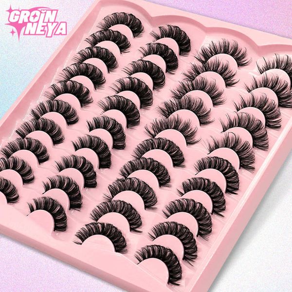 false eyelashes groinneya 5/20 pairs russian strip lashes dd curl false eyelashes natural lashes strips curl pack 4 styles eyelashes extensi
false eyelashes groinneya 5/20 pairs russian strip lashes dd curl false eyelashes natural lashes strips curl pack 4 styles eyelashes extensi