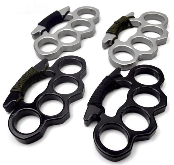 hw103 73g thick steel brass knuckle dusters with rope self defense personal security women and men self-defense pendant -2
hw103 73g thick steel brass knuckle dusters with rope self defense personal security women and men self-defense pendant -2