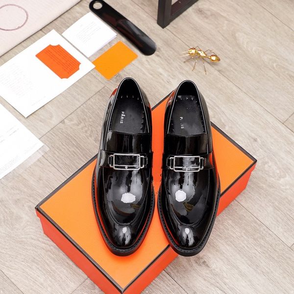 men designer dress shoes 2023 autumn fashion business wedding footwear man comfy leather design luxurious formal shoes men europe style men, Black
men designer dress shoes 2023 autumn fashion business wedding footwear man comfy leather design luxurious formal shoes men europe style men, Black