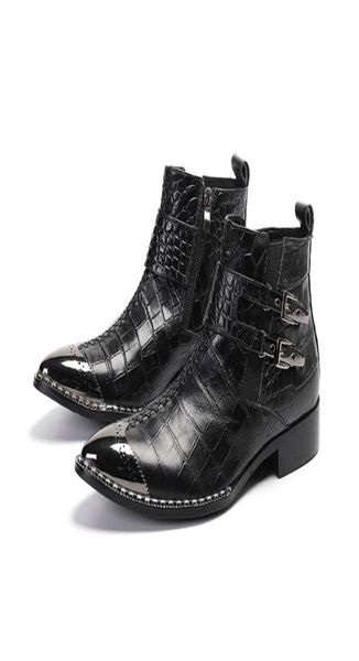 rock british fashion men039s dress boots black buckles man039s genuine leather ankle boots shoes flats heels personality siz5549359
rock british fashion men039s dress boots black buckles man039s genuine leather ankle boots shoes flats heels personality siz5549359