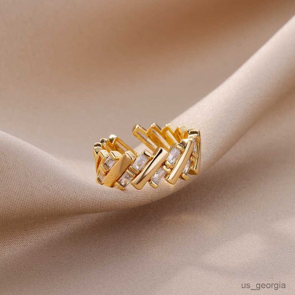 band rings trend zircon cross open rings for women girl simple geometric t shape adjustable ring party wedding jewelry friend holiday gift, Silver
band rings trend zircon cross open rings for women girl simple geometric t shape adjustable ring party wedding jewelry friend holiday gift, Silver