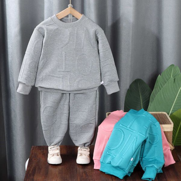 clothing sets toddler boys set spring autumn causal lette cotton baby pullover t-shirt sports pants 2pcs tracksuit kids clothes y23, White
clothing sets toddler boys set spring autumn causal lette cotton baby pullover t-shirt sports pants 2pcs tracksuit kids clothes y23, White