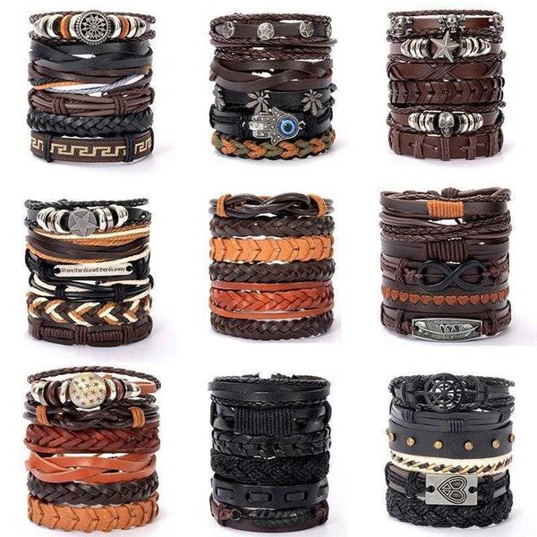 multi layer leather bracelet direct supply mens weaving hand jewelry, Golden;silver
multi layer leather bracelet direct supply mens weaving hand jewelry, Golden;silver