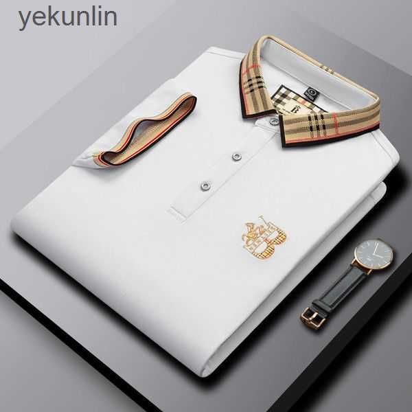 high end short sleeved cotton polo shirt men s t shirt korean fashion clothing summer luxury brand polo tees 1bt2v, Black;brown
high end short sleeved cotton polo shirt men s t shirt korean fashion clothing summer luxury brand polo tees 1bt2v, Black;brown