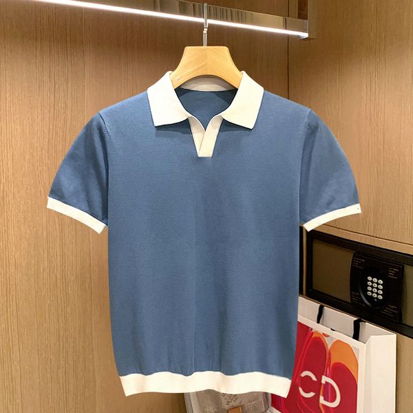 men's polos brand clothing fashion men summer knitting stripe polo shirts male slim fit leisure polo shirts g88 230510, White;black
men's polos brand clothing fashion men summer knitting stripe polo shirts male slim fit leisure polo shirts g88 230510, White;black
