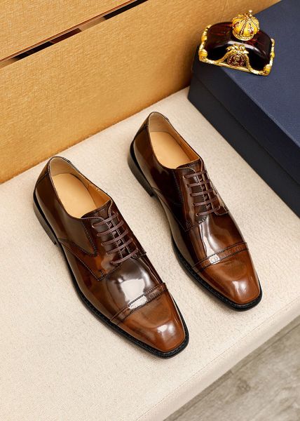 2023 mens dress shoes party wedding elegant brand genuine leather flats men formal lace up breathable oxfords size 38-45, Black
2023 mens dress shoes party wedding elegant brand genuine leather flats men formal lace up breathable oxfords size 38-45, Black