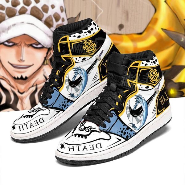 fashion casuals shoes men women trafalgar d. water law sneakers onyx resin high graffiti leather designer custom room skills running anime s, Black
fashion casuals shoes men women trafalgar d. water law sneakers onyx resin high graffiti leather designer custom room skills running anime s, Black