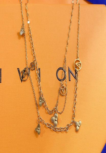 fashion double layer necklace famous designer necklaces luxury design long chain 18k gold plated four leaf grass love necklace wom1995795, Silver
fashion double layer necklace famous designer necklaces luxury design long chain 18k gold plated four leaf grass love necklace wom1995795, Silver