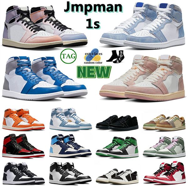 wholesale mens womens fashion sports basketball tennis shoe 1s lucky green reverse laney white cement skyline washed pink orange designer tr
wholesale mens womens fashion sports basketball tennis shoe 1s lucky green reverse laney white cement skyline washed pink orange designer tr