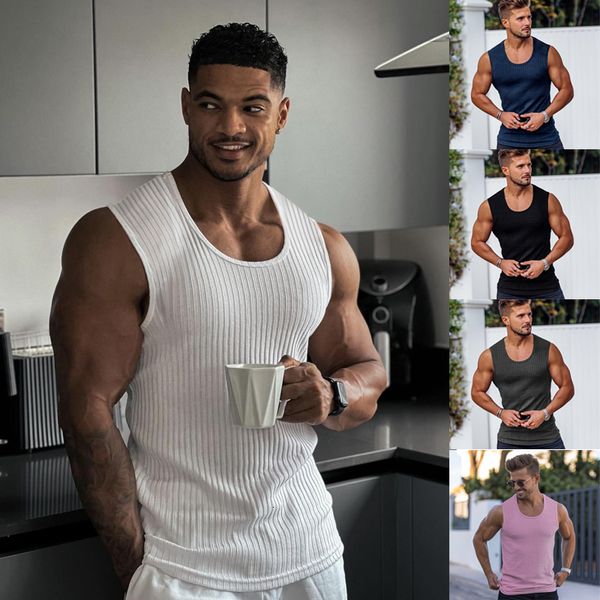 mens tank vest summer sports fitness quickdrying breathable stretch vertical stripe sleeveless tshirt gym running training clothes 230509, White;black
mens tank vest summer sports fitness quickdrying breathable stretch vertical stripe sleeveless tshirt gym running training clothes 230509, White;black