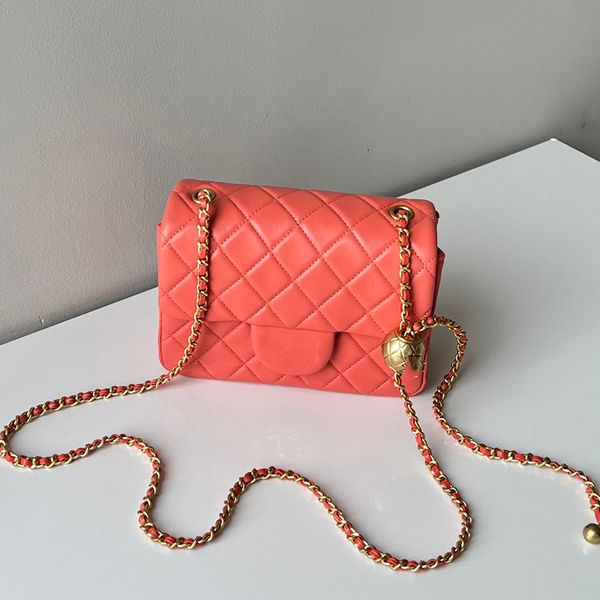 designer classic mini pearl gold ball bags sqaure quilted purse metal hardware matelasse chain adjustable shoulder strap handbags for womens
designer classic mini pearl gold ball bags sqaure quilted purse metal hardware matelasse chain adjustable shoulder strap handbags for womens