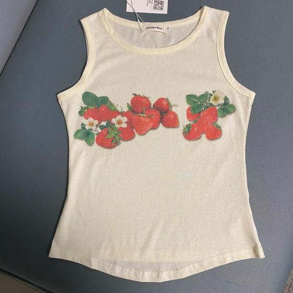 women s t shirt kamisol tanpa lengan putih retro baru pakaian luar wanita atasan musim panas baju kaos oblong pucat 230509, White
women s t shirt kamisol tanpa lengan putih retro baru pakaian luar wanita atasan musim panas baju kaos oblong pucat 230509, White