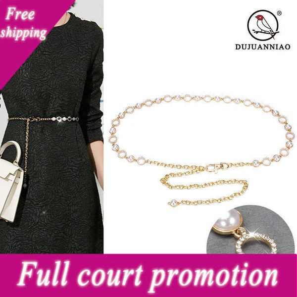 special price belt personalized decorative waist chain women's water diamond pearl inlaid fine metal belt closure accsori skirt slim be, Black;brown
special price belt personalized decorative waist chain women's water diamond pearl inlaid fine metal belt closure accsori skirt slim be, Black;brown