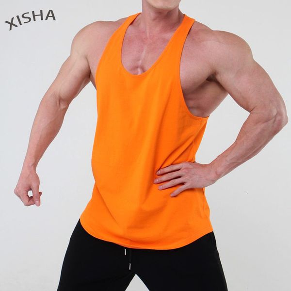 mens tank pure cotton casual vest summer solid color sleeveless tshirt gyms fitness clothes joggers men sweatvest 230509, White;black
mens tank pure cotton casual vest summer solid color sleeveless tshirt gyms fitness clothes joggers men sweatvest 230509, White;black