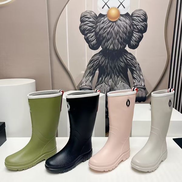 rain boot women fashion knee-high tall rain boots paris style waterproof c boots rubber rainboots water shoes rainshoes, Black
rain boot women fashion knee-high tall rain boots paris style waterproof c boots rubber rainboots water shoes rainshoes, Black