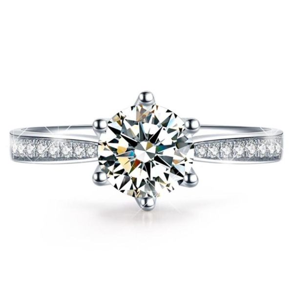 cluster rings 14k au585 white gold ring women wedding anniversary engagement party 6 claw round moissanite diamond elegant trendy 5283069, Golden;silver
cluster rings 14k au585 white gold ring women wedding anniversary engagement party 6 claw round moissanite diamond elegant trendy 5283069, Golden;silver