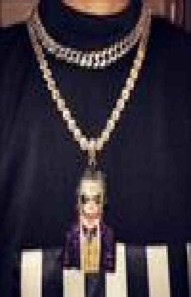 fashion iced out large cartoon clown cosplay pendant necklace mens hip hop necklace jewelry 76cm gold cuban chain for men women5458149, Silver
fashion iced out large cartoon clown cosplay pendant necklace mens hip hop necklace jewelry 76cm gold cuban chain for men women5458149, Silver