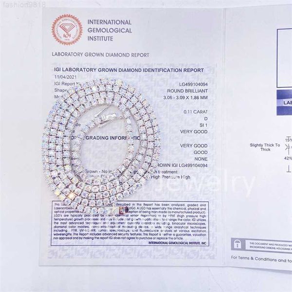 igi verified 10k white gold yellow gold 3mm wide lab grown diamond nice bling jewelry diamond tennis necklace chain, Silver
igi verified 10k white gold yellow gold 3mm wide lab grown diamond nice bling jewelry diamond tennis necklace chain, Silver