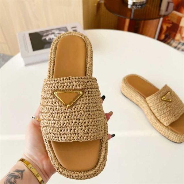 triangle metal buckle raffia flatform sandals pp weave straw espadrilles thick bottoms soles slippers sandal briad knitted 2023 designer wom, Black
triangle metal buckle raffia flatform sandals pp weave straw espadrilles thick bottoms soles slippers sandal briad knitted 2023 designer wom, Black