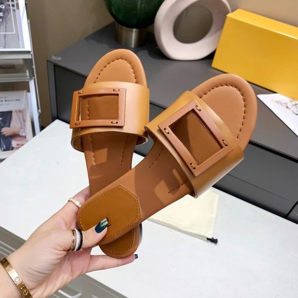 designer sandals classic fashion new ladies sandals signature grain leather decorative element slippers, Black
designer sandals classic fashion new ladies sandals signature grain leather decorative element slippers, Black