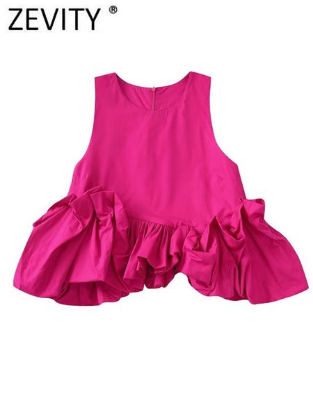 dress zevity women o neck sleeveless hem pleated ruffles short smock blouse female asymmetric shirt chic zipper blusas ls1543, White
dress zevity women o neck sleeveless hem pleated ruffles short smock blouse female asymmetric shirt chic zipper blusas ls1543, White