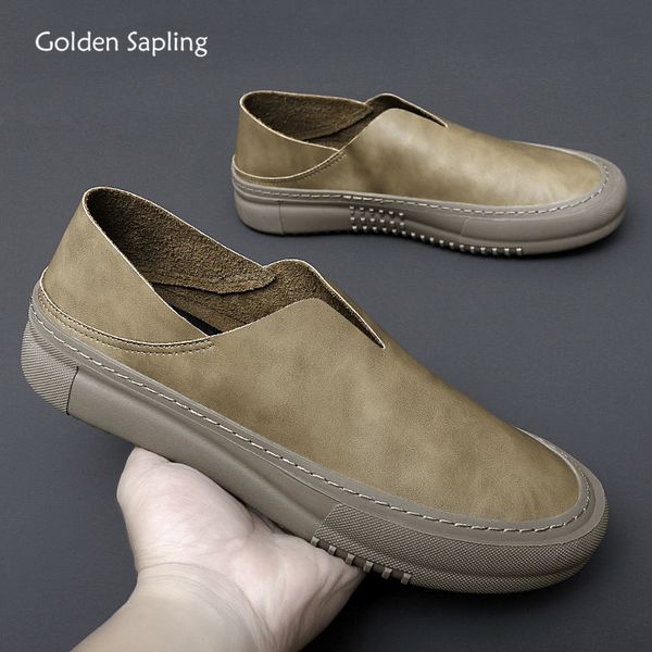 dress shoes golden sapling retro loafers handmade leather for men fashion platform flats men's casual shoe comfortable chaussure homme, Black
dress shoes golden sapling retro loafers handmade leather for men fashion platform flats men's casual shoe comfortable chaussure homme, Black