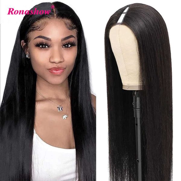 hair wigs straight v u part human no leave out thin glueless brazilian bone for women glue 230510, Black
hair wigs straight v u part human no leave out thin glueless brazilian bone for women glue 230510, Black