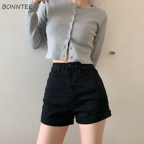 men s shorts celana pendek wanita santai semua cocok saku padat versi korea mode sederhana elegan pinggang tinggi panjang denim musim panas, White;black
men s shorts celana pendek wanita santai semua cocok saku padat versi korea mode sederhana elegan pinggang tinggi panjang denim musim panas, White;black