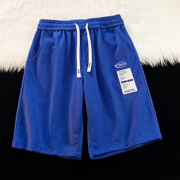 tide brand five points sports shorts men's summer thin summer outside wear fashion loose shorts in casual pants, White;black
tide brand five points sports shorts men's summer thin summer outside wear fashion loose shorts in casual pants, White;black